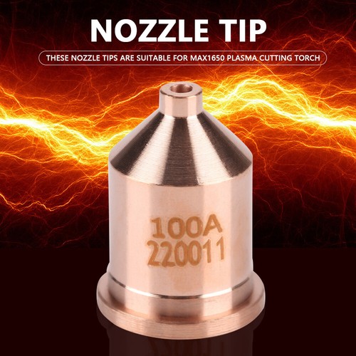 5 Pcs 220011 Nozzle Tips For MAX1650 Plasma Cutter - Picture 3 of 9