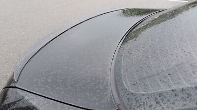 Spoilerlippe Abrisskante,  Uni-Schwarz glänzend passend für BMW E92 E93
