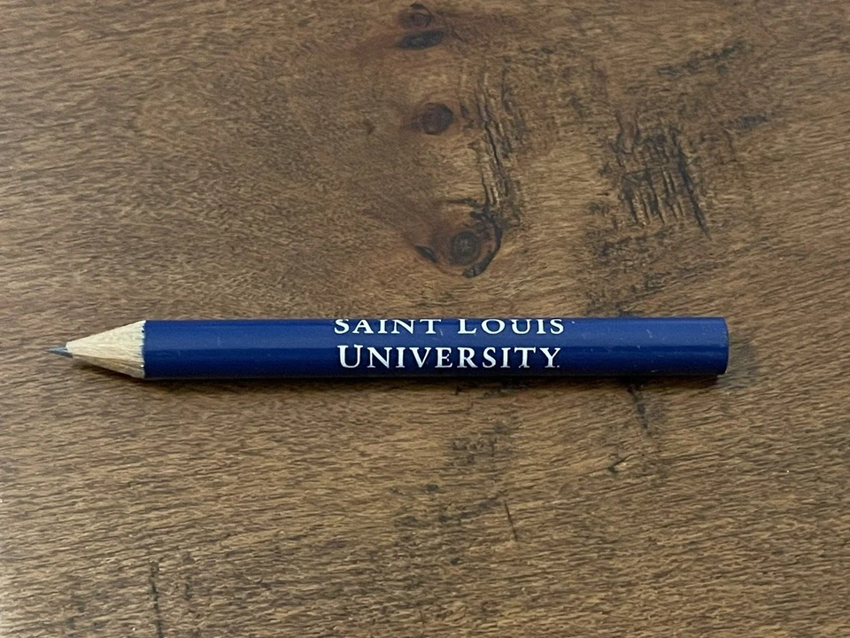 Lápices de golf cortos redondos Saint Louis University STL SLU Billikens - Lote de x20 Foto 2 de 3