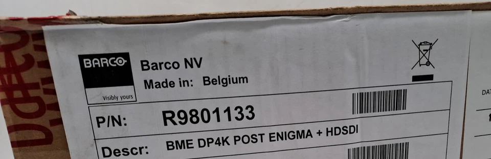 Procesador de cine BARCO TI R7655825 DP1200 ICP 4K PWB 2509275-8 Foto 3 de 4
