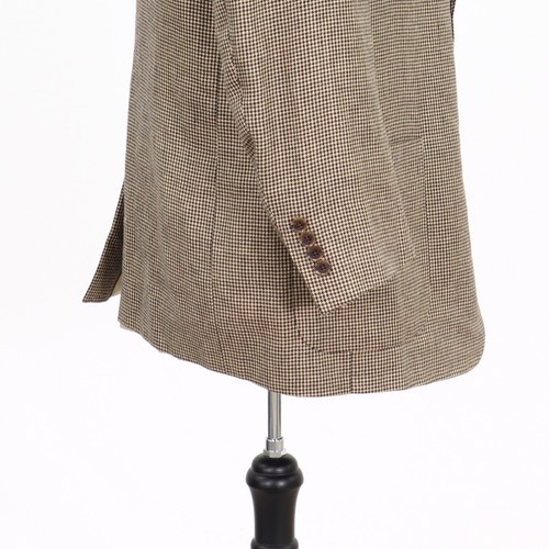 Samuelsohn 44R Beige Sport Coat Blazer Jacket HT 3B Wool - Picture 8 of 11