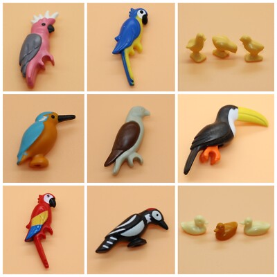 Playmobil Tier Vogel zur Auswahl   Papagei Buntspecht Tukan Falke Küken Kakadu
