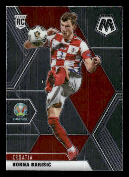 2021 Panini Mosaic UEFA EURO #23 Borna Barisic Rookie Croatia