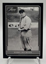 2022 Panini Three and Two - Black #17 Harry Heilmann /8
