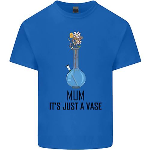 Just a Vase Funny Bong Weed Cannabis Drugs Mens Cotton T-Shirt Tee Top - Picture 4 of 26