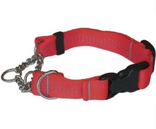 Canine Equipment Quick Release Chain Martingale Collars 3 colors 