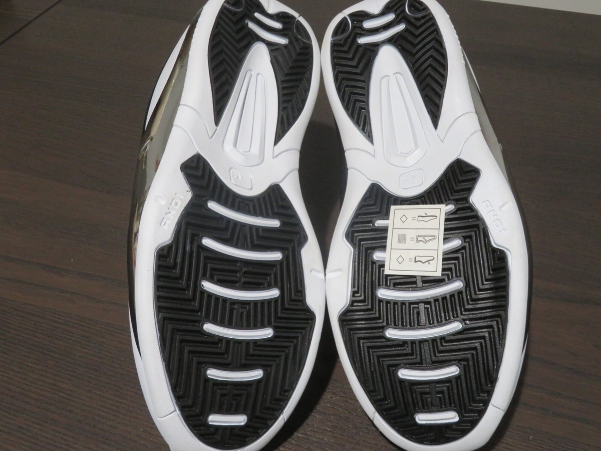 And1 Rise Mid Mixtape Mens 9 Shoes 30th Anniversary White Silver 