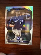 2023 Bowman Draft Chrome Refractors Hunter Owen RC Kansas City Royals #BDC-5