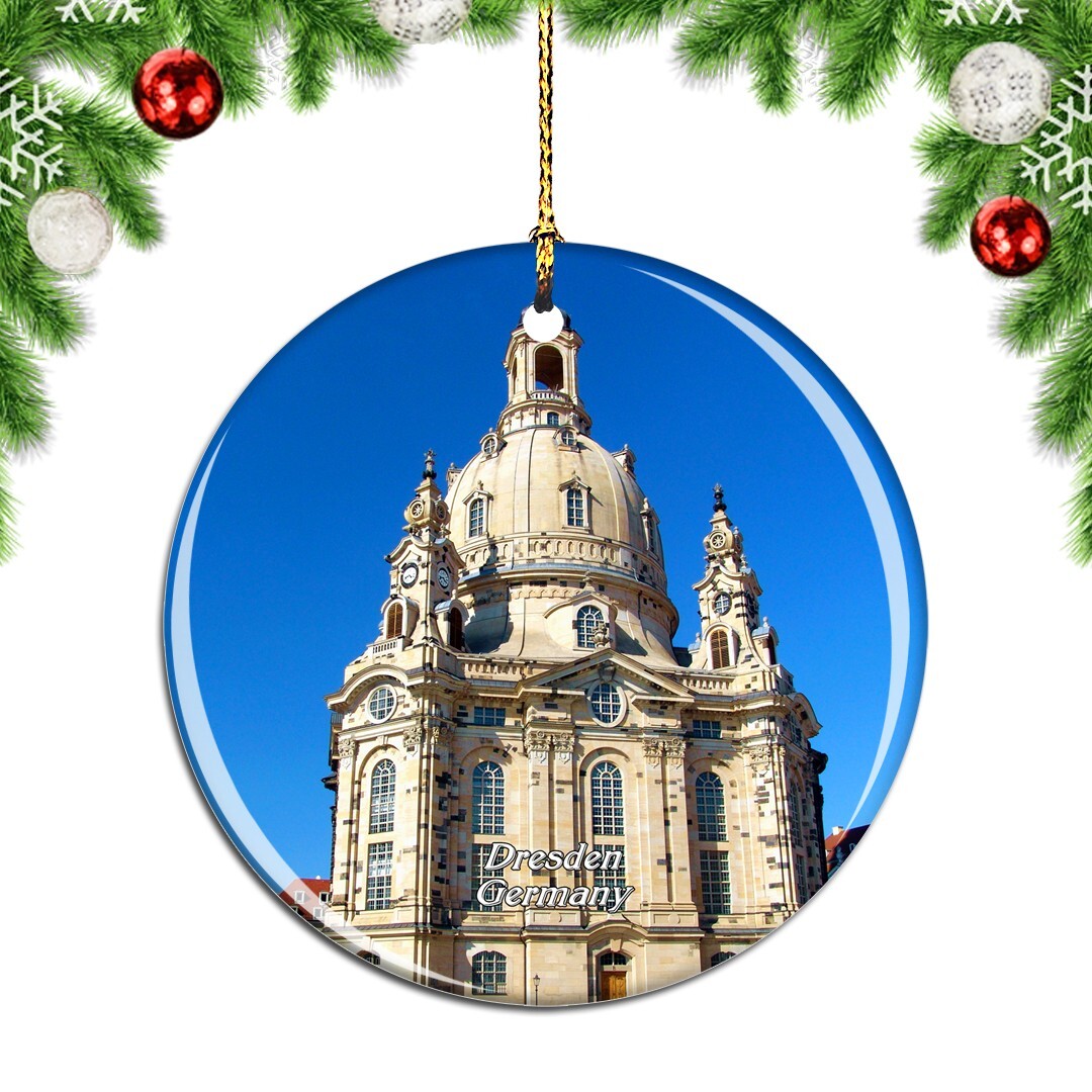 Germany Frauenkirche Dresden Christmas Ornament Travel Souvenir Keepsake