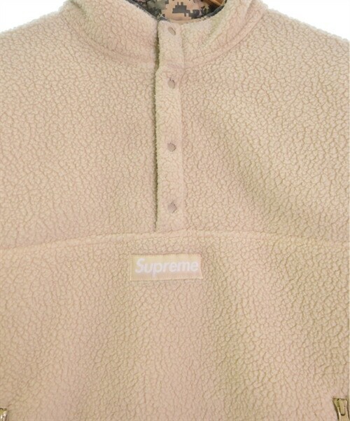 Supreme Polartec Shearling Reversible Pullover Camouflage Supreme Polartec Shearling Reversible Pullover Camouflage