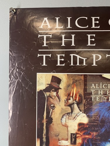 Alice Cooper Poster Original Vintage Epic Records Promo The Last Temptation 1994 - Picture 3 of 16