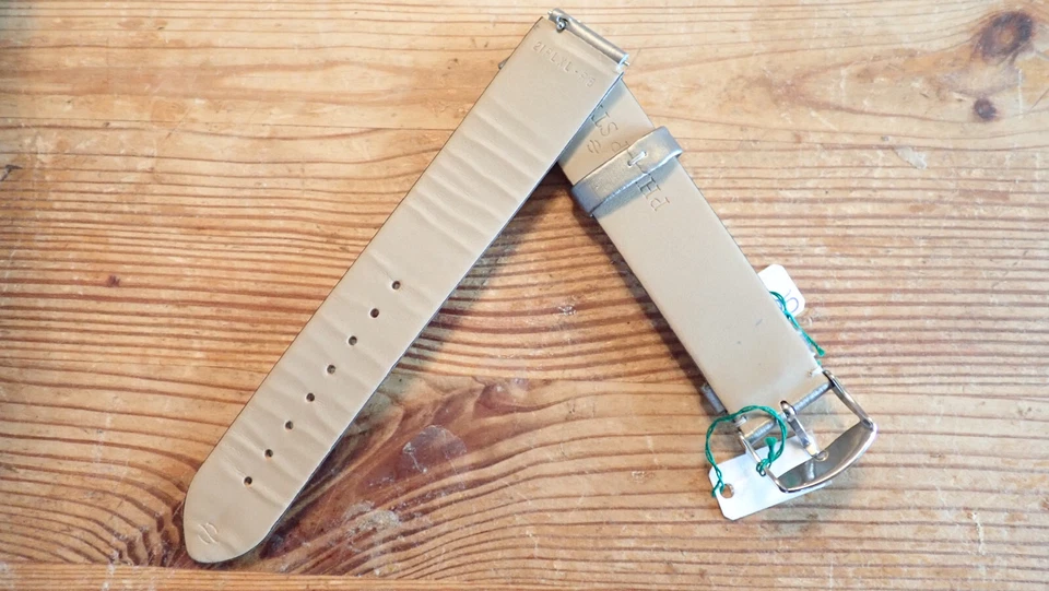 Philip Stein 2-IBL-XL-RB Gris 20mm Cuero Dos Piezas Correa Reloj Pulsera Foto 3 de 4