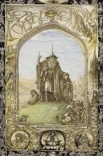 Władca Pierścieni Plakat Ilustrowany Gandalf Frodo Bilbo Gollum Mint 24x36