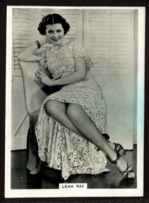 Tobacco Card, Ardath, PHOTOCARDS GROUP K 'Kings', 1939, Leah Ray | eBay UK