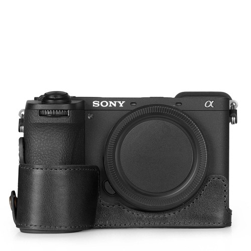 MegaGear Sony Alpha A6700 Lederkamera halbe Hülle - Bild 6 von 24