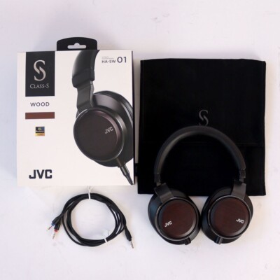 JVC CLASS-S WOOD series Sealed Type HA-SW01 Hi-Res Headphone JVC CLASS-S WOOD series Sealed Type HA-SW01 Hi-Res Headphone