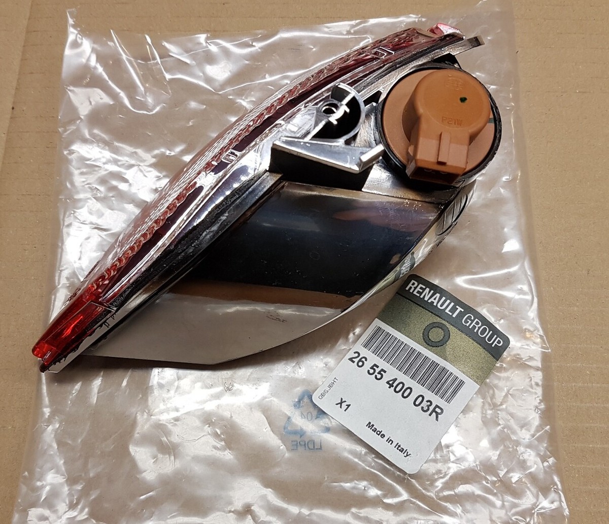 Rear Right Reverse Light Lamp For Renault Scenic III Captur