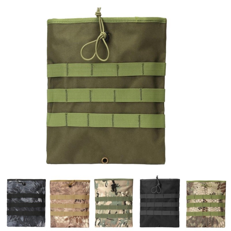 Tactical Mag Dump Pouch Airsoft Paintball Military Recovery Molle