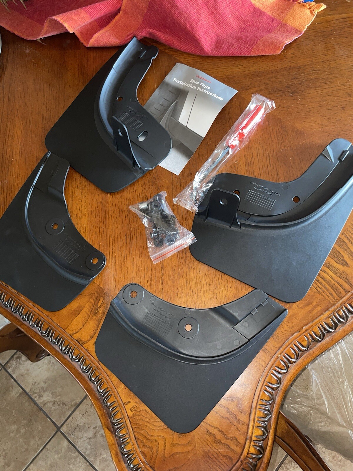 Mud Flaps for Tesla Model Y 2024 2023 2022 2021, Flexible Mud Guards, Set Of 4-image