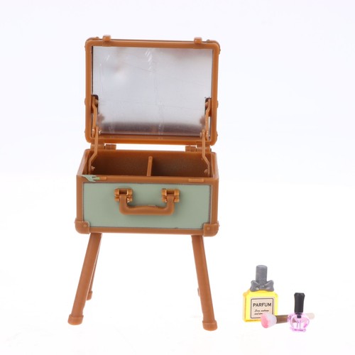 1:12 Dollhouse Miniature Makeup Box Cosmetic Cases Storage Box Lipstick Perfume - 第 13/15 張圖片