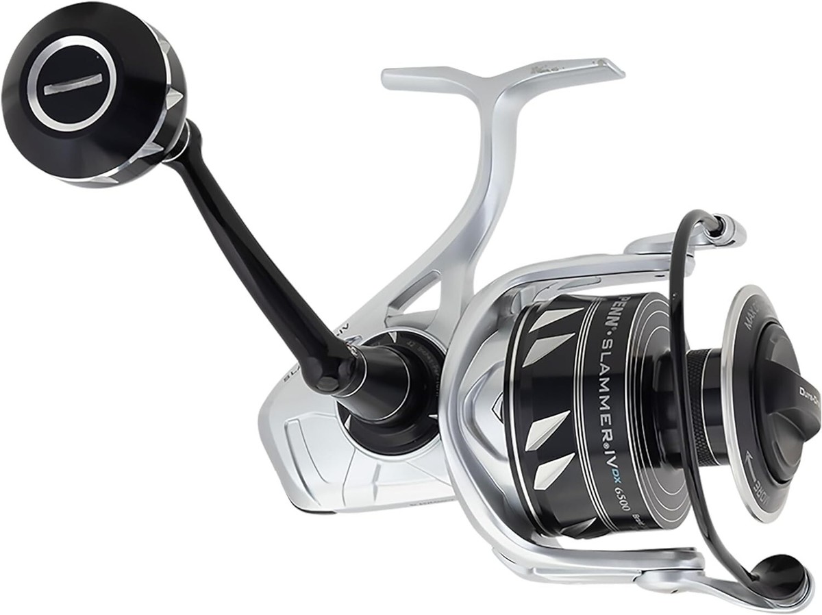 【新品　未使用】PENN SLAMMER IV DX SLAIV6500DX Buy Penn Slammer IV DX 6500 Spinning Reel - Silver/Black