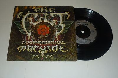THE CULT - Love Removal Machine - Deleted 1987 UK 2-track 7'' vinyl single