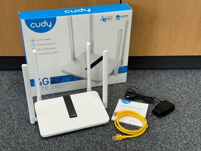 Cudy LT450 AC1200 WiFi 4G LTE Router