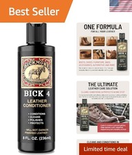 Bick 4 Leather Conditioner 8 oz - Ultimate Care for Smooth Finished Leathers