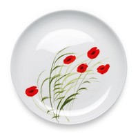 FrüHstüCksteller, Kuchenteller Caprice Mohn D. 19Cm Porzellan Tealogic