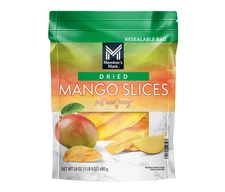 Member's Mark Dried Mango 24 oz Natural Sweet Dried Fruit Snack