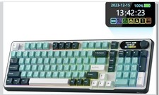 RK Royal Kludge Mechanical Gaming Keyboard RGB Smart Screen Hot Swap Wireless