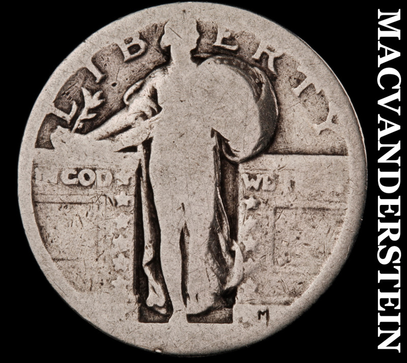 Silver Standing Liberty Quarter - Scarce  No Reserve  #M393