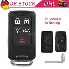 5 Tasten Schlüssel Gehäuse für Volvo V70 V60 S60 S80 XC60 XC70 V40 S90 XC90 V9 5 Tasten Schlüssel Gehäuse für Volvo V70 V60 S60 S80 XC60 XC70 V40 S90 XC90 V9