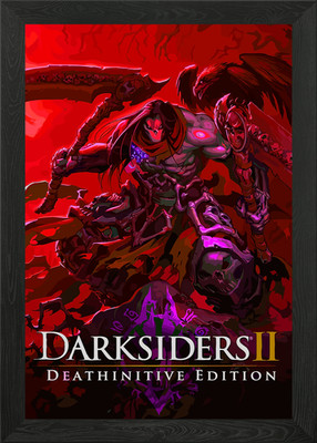 Darksiders II Deathinitive Edition C gerahmtes Wandbild Poster Leinwanddruck Bild