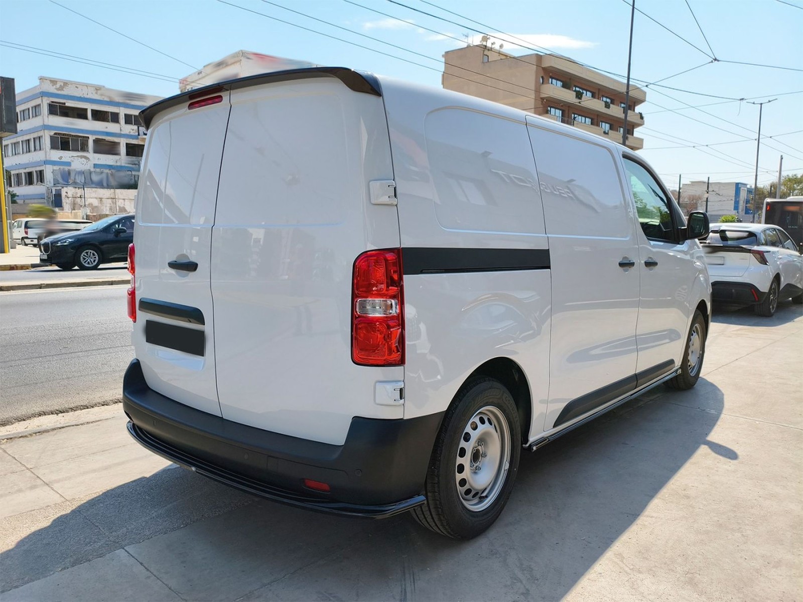 Side Skirts Extensions for Toyota Proace (MDZ/MPY) MEDIUM 2016- Black thumbnail 4