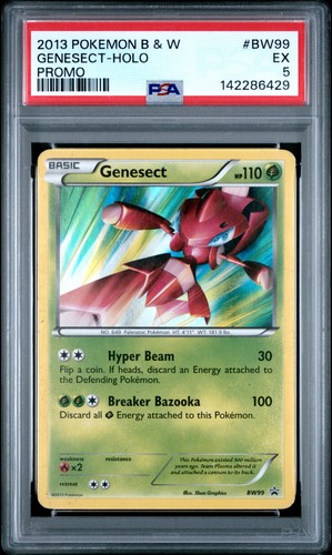 Genesect graded PSA 5 for sale on eBay