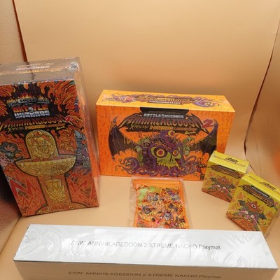 Cryptozoic Epic Spell Wars Annihilageddon 2 Xtreme Nacho Legends Board Game Lot