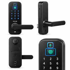 SMART DOOR LOCK  ELECTRONIC WIFI WITH BIOMETRIC CAMERA SECURITY SYSTEM ANTITHEFT