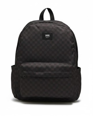 Vans Old Skool Check Backpack, Black-charcoal, One Size