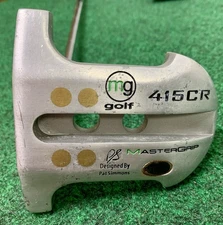 Mg Golf Master Grip 415CR Mallet Putter by Pat Simmons Steel Shaft RH 34”
