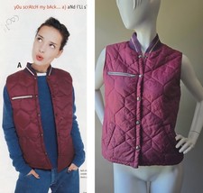 90s Delias Catalog Volcom Quest Vest Medium W...