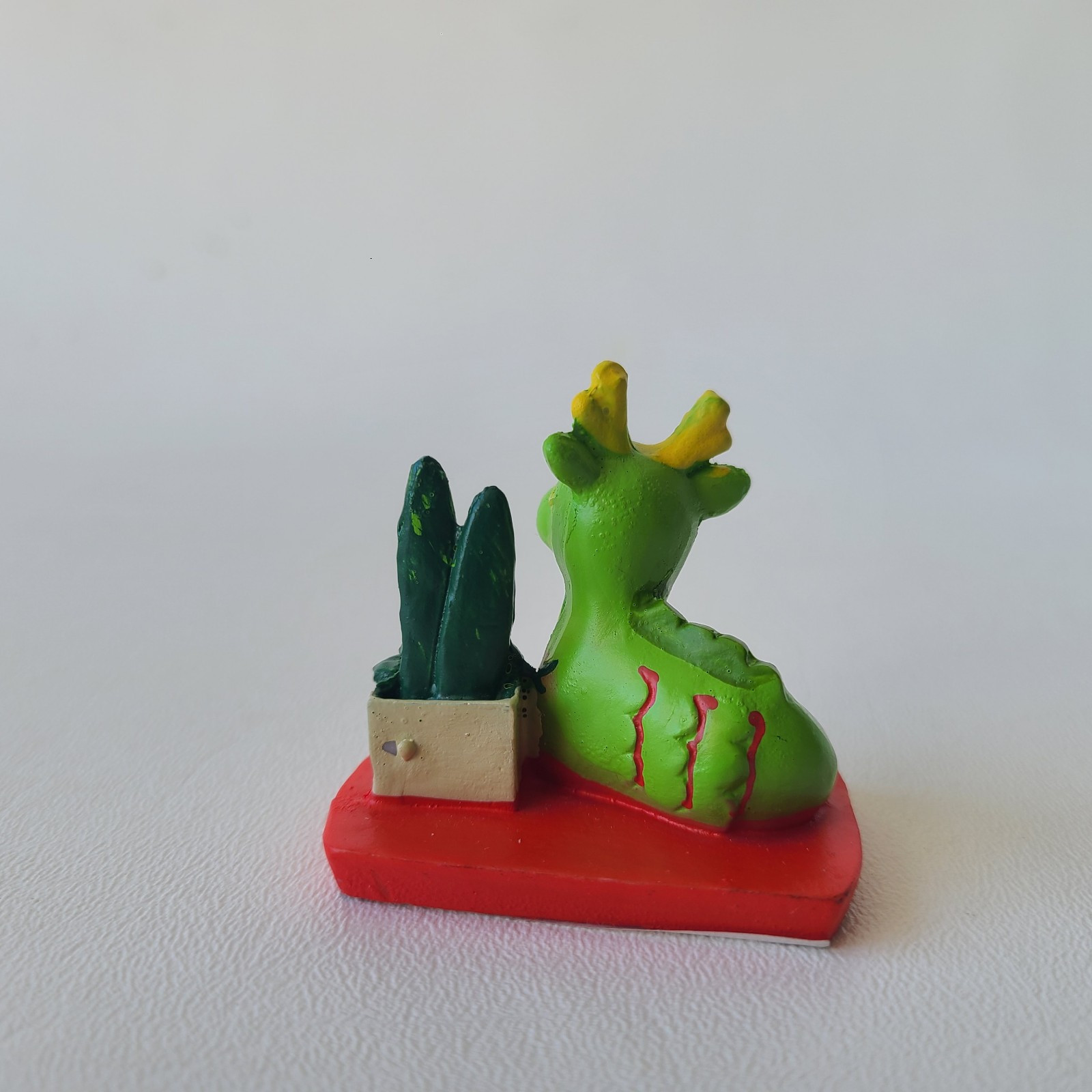 Japanese Eto Dragon Kagami Mochi Shishimai 3-piece set Figures Ornaments Daiso