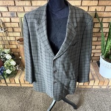 Giorgio Armani Le Collezioni Made In Italy Pure Virgin Wool Blazer Men  s Size 46
