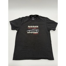Key Street Nissan 180SX Graphic T Shirt Medium Black JDM Drift Car Anime Tee
