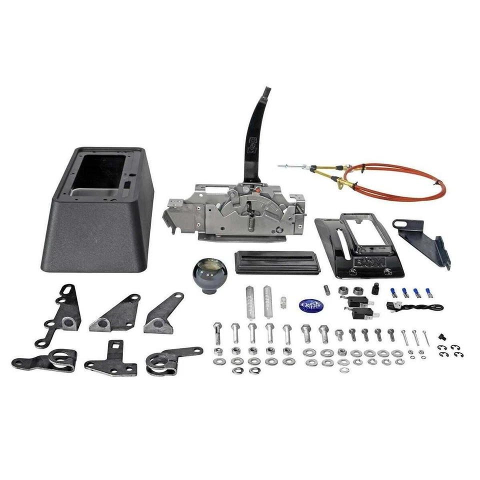 B&M 81683 Quicksilver Ratchet Shifter Fits Ford/GM/Mopar 3 & 4-Speed Automatic - Image 2 of 4