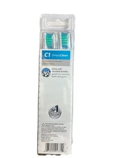 5 Pack C1 Sonicare Simply Clean Replacement Toothbrush Brush Heads HX6015/03