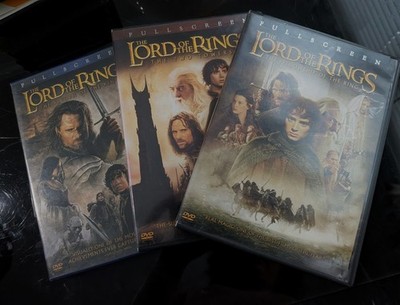 The Lord Of The Rings Motion Picture Trilogy Wide Screen - (DVD 6-Set)