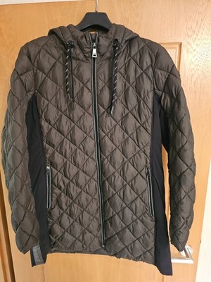 Winter Damen Jacke, Größe 42, Firma Fuchs Schmitt, oliv /schwarz, gebraucht