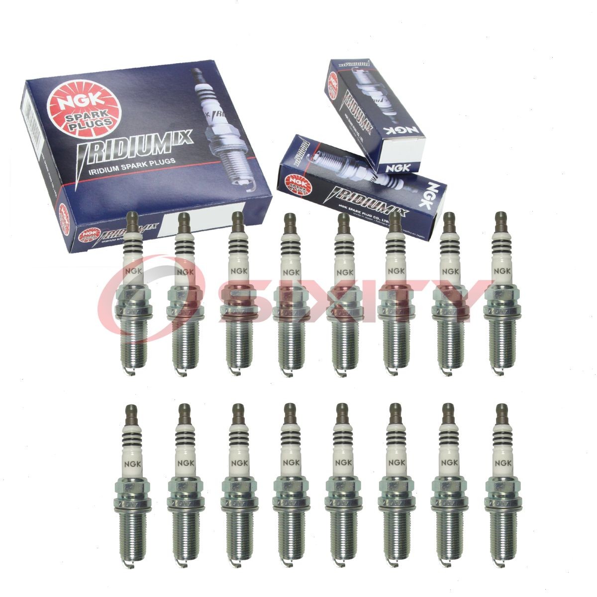 16 pcs NGK Iridium IX Spark Plugs for 2005-2009 Mercedes-Benz SLR McLaren ye