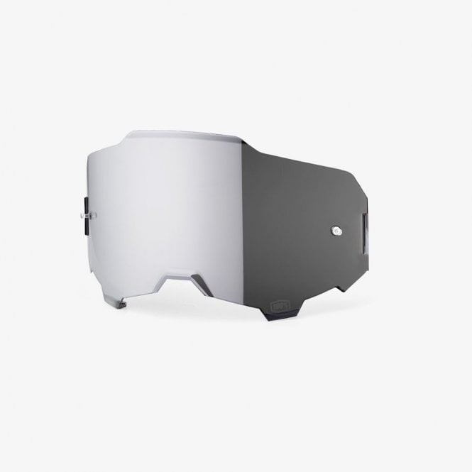 100% Armega MX Motocross Goggles Lens - Iridium/Mirror Silver